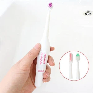 Electric Toothbrush with Smart Chip and 3 Replacement Heads, beautybaby