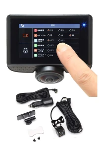 360° Front and Rear Dash Cam, Samurai Japan