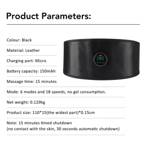 Abdominal Muscle Trainer Toning Belt, BC Pet Supplies