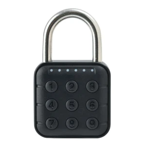 Anti-theft Fingerprint Lock Keyless Electronic Door Lock Cabinet Smart Padlock Outdoor Style, Zhiruei