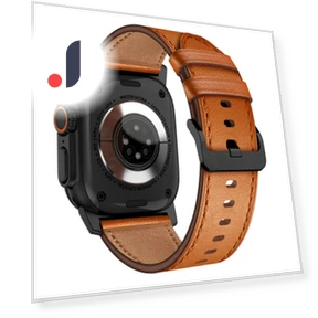 Genuine Cow Leather Band — Bands, Smartwatch 2025