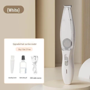 Silent Pet Hair Shaver with Built-in Vacuum, Pets Land