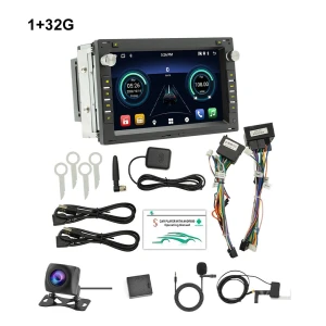 Wireless CarPlay Android 14 Car Stereo with GPS Navigation and Camera, Daily Home Furnishings