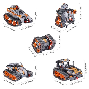 5-in-1 RC Technical Car with App Control, SucceBuy