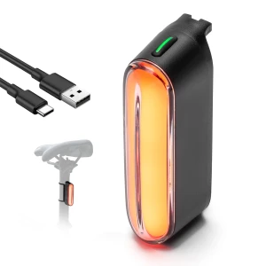 Bicycle Tail Light with Magnetic Smart Brake Rear Light, ROCKBROS