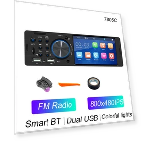 Car MP5 Player with Touch Screen — Stereo Receivers, ZoomSpark