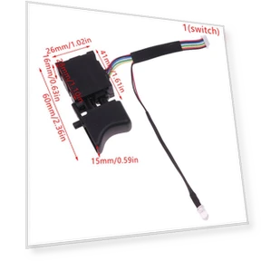 Control Board and Speed Switch — Accessory, dangui