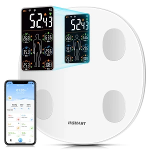 Digital Bathroom Scale with Body Fat Measurement, Various wearables