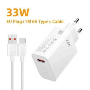 Fast Charging Device with USB C Cable, 3C-Data line