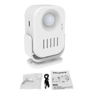 Infrared Motion Sensor Smart Voice-Activated Doorbell, Manpin