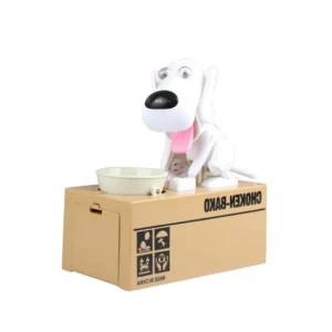 Robotic Money Box for Dogs — Robot Pet, Worry free storage