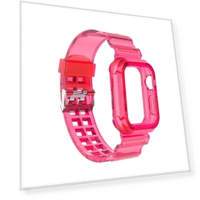 Transparent Strap + Case — Smartwatch Straps, Smartwatch Accessories