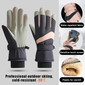 Winter Ski Gloves — Heated Gloves, Sixx