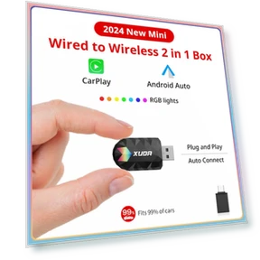 Wireless CarPlay AI Mini Box Android Auto Box — Car Accessories & Gadgets, ZoomSpark