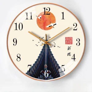 12-inch Creative Automatic Radio Clock, Window glass film