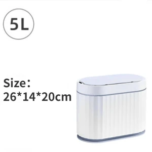 Automatic Sensor Trash Can, Simple and warm