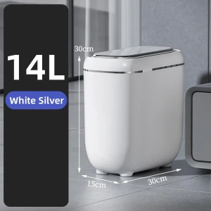 Automatic Sensor Trash Can, Simple and warm