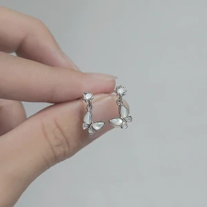 Butterfly Stud Earrings, Wipon