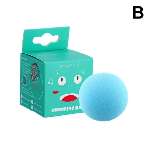 Interactive Plush Electric Ball with Catnip — Automatic Cat Toy, HOME-Auto-001