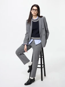 Smart Ankle-Length Pants, Uniqlo