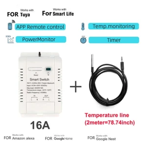 Smart Temperature Switch Sensor, bigideal