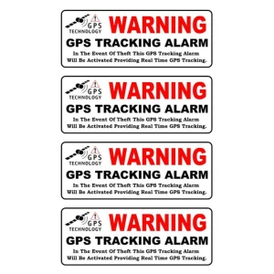GPS Tracking Alarm Stickers, shenchuh