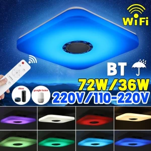 RGB Music LED Ceiling Light, Pro DIY Tool