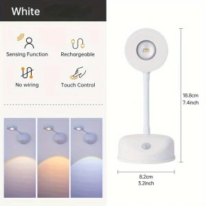 Smart LED Wall-Mounted Rechargeable Motion Sensor Light, Binchi Lighting Appliances