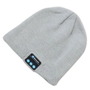 Soft Beanie Warm Hat with Bluetooth Headphones, GlimmerGuild