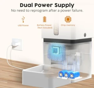 Automatic Pet Feeder with Camera and WiFi, Yakry