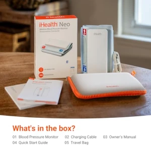 Wireless Blood Pressure Monitor, Upper Arm Cuff — Blood Pressure Monitor, iHealth