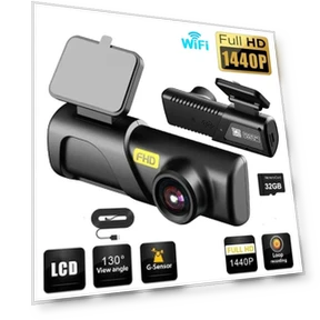 1440P HD WiFi Car DVR Camera — Rearview Cameras for Cars, LIAESMART