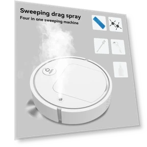 5-in-1 Sweeping Robot — Smart Cleaning Robots, Good Figure
