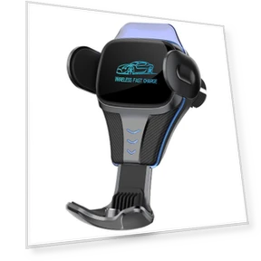 Car Mount with Wireless Charging — Dashboard Installation Kits, ESSAGER