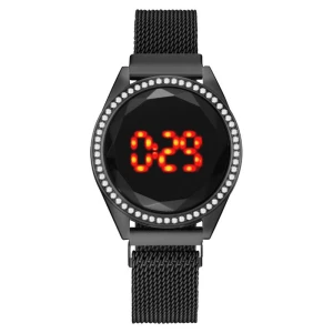 Fashion Women's Watch with Touch Screen and LED Backlight, Various wearables