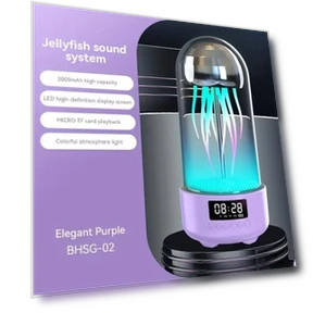 Mini Portable Speaker with Colorful Lamp — Portable Audio, Cosy Homes