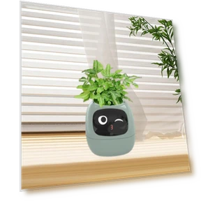 Smart Flower Pot with Robot Navigator — Vases, HappyToy