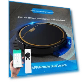 Smart Robot Vacuum with Water Tank — Smart Cleaning Robots, Holland Zho