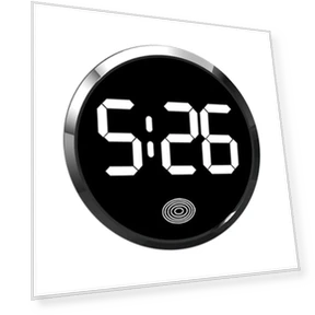 Touch-Sensitive Car Clock — Clock, IKEA Supermarket
