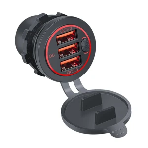 USB Charger Socket with Touch Switch, Auto Launcher