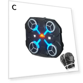 Wall-mounted Smart Music Boxing Trainer — Boxing Training Gear, Binchi Keji Travel