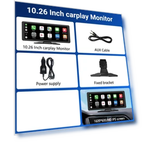 11.26-inch IPS Touchscreen Multimedia Video Player — Stereo Receivers, JOHO