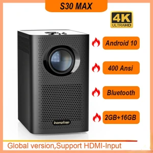Android 4K WIFI Portable Smart Home Theater Projector — Smart Projector, ZHUOYUE168