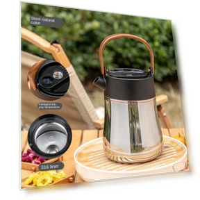 Insulated Ceramic Tea Kettle — Kettles & Tea Machines, Binchi Fitness