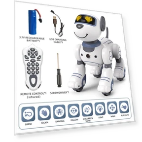 Interactive Singing and Dancing Robot Dog Toy — Interactive Animal Companions, StrideBox