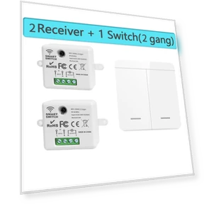 Mini WiFi+RF433 Light Switch — Smart Home Modules, Modern Home Furnishing
