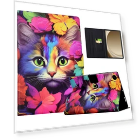 PU Leather Pattern Tablet Cover — Protective Cases, Smartwatch 2025