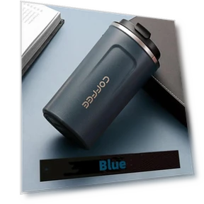 Smart Coffee Cup with Temperature Display — Beverage Warmers, TOP-MALL-001