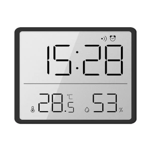 Smart Digital Alarm Clock with Magnetic Attraction, Indoor Temperature and Humidity Display, HD Screen for Time and..., Alarm Clock