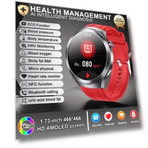 Smart Health Watch with ECG+PPG — Smartwatches, SAMS Online